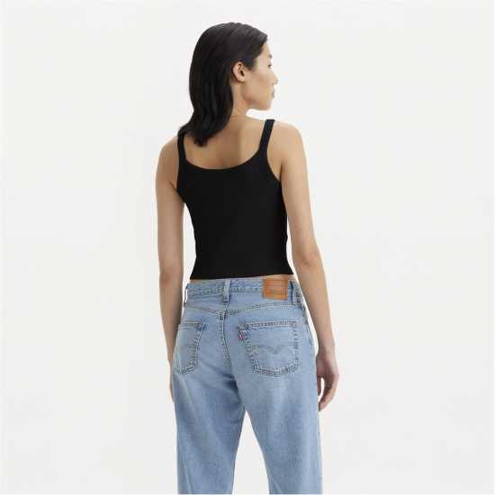 Levis Essential Sporty Tank Top Черно Womens