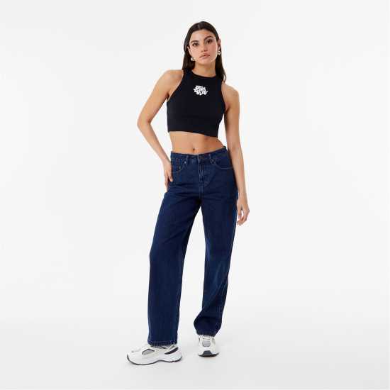 Jack Wills Racer Vest Черно Дамски потници