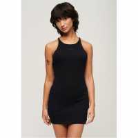 Superdry Jersey Racer Mini Dress Черно 