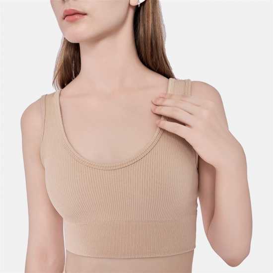 Miso Crop Top Womens Нуде Дамско бельо