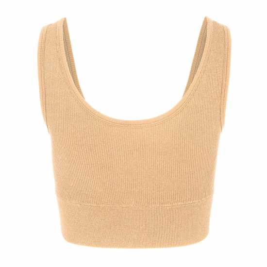 Miso Crop Top Womens Нуде Дамско бельо