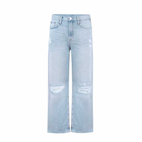 Fabric Wide Jeans Ld  Дамски дънки