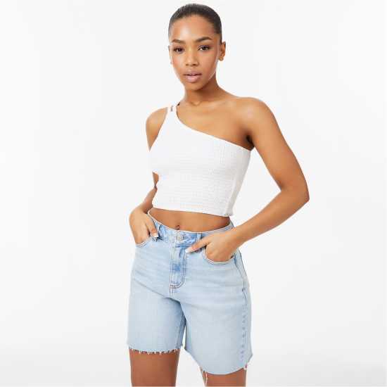 Jack Wills One Shoulder Shirred Top  Дамско бельо