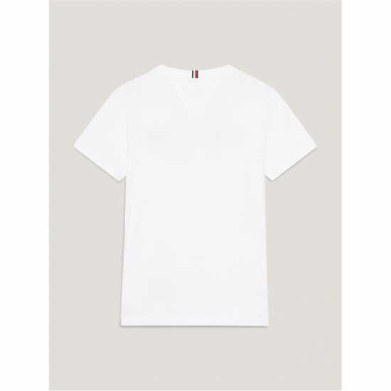 Tommy Hilfiger Hilfiger Monotype Embroidery Logo T-Shirt Boys  