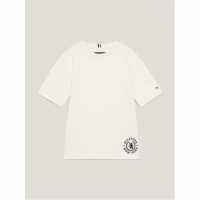 Tommy Hilfiger Varsity Crest Logo T-Shirt Juniors Калико 