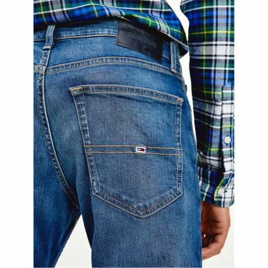 Tommy Jeans Slim Fit Scanton Tommy Jeans Уилсън Средно син Denim Edit