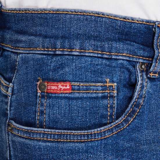 Lee Cooper Мъжки Дънки Класически Regular Jeans Mens Средно перо Мъжки дънки