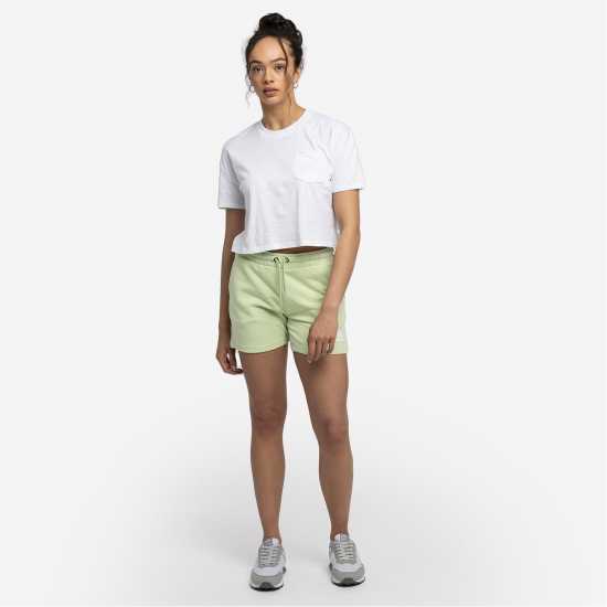 Umbro Diamond Crop T-Shirt Womens Бяло/Бяло Дамско облекло плюс размер