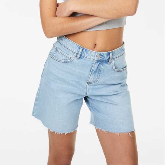 Дънкови Къси Панталони Jack Wills Bermuda Denim Shorts  Дамски къси панталони