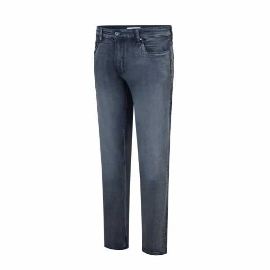 Firetrap Strtch Jeans Sn99 Средно черно Мъжко облекло за едри хора