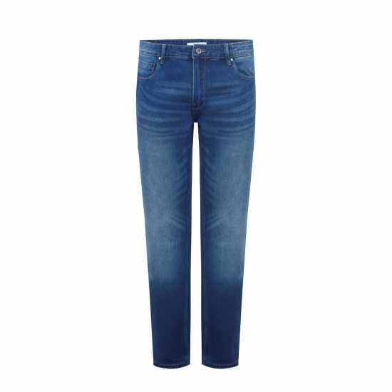 Firetrap Strtch Jeans Sn99 Дълбоко синьо Мъжко облекло за едри хора