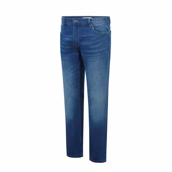 Firetrap Strtch Jeans Sn99 Дълбоко синьо Мъжко облекло за едри хора