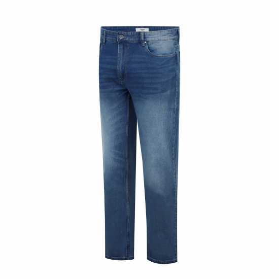 Firetrap Strtch Jeans Sn99 Тъмно синьо Мъжко облекло за едри хора