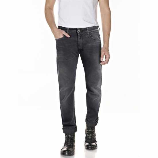 Replay Grover Straigt Jeans 098 Черно 