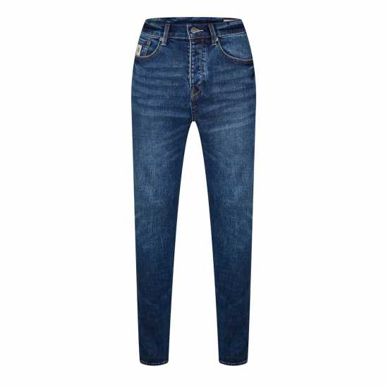 Pretty Green Pg Slim Fit Jeans Sn44 6-месечно измиване 