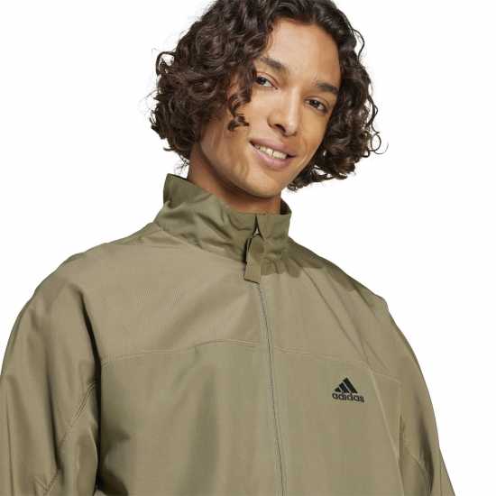 Adidas Мъжки Спортен Екип Sportswear Woven Colorblock Track Suit Mens Олива Страта Мъжки спортни екипи в две части