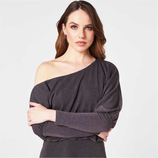 Biba X Tess Daly Off Shoulder Dress Сиво Dresses Under 60