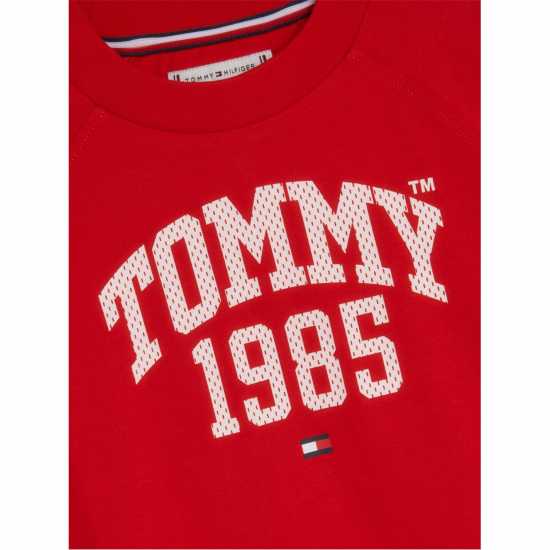 Tommy Hilfiger Рокля-Риза Varsity T-Shirt Dress  Kids