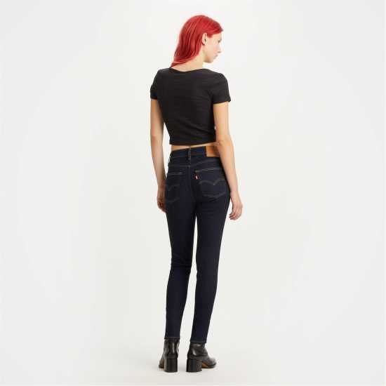 Levis Вталени Дънки 721 High Rise Skinny Jeans  Denim Edit