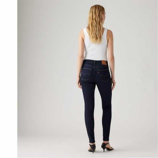 Levis Вталени Дънки 721 High Rise Skinny Jeans  Denim Edit