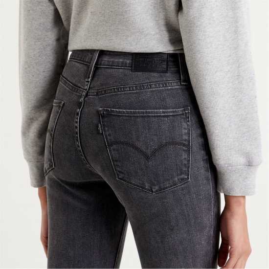 Levis Вталени Дънки 721 High Rise Skinny Jeans  Denim Edit