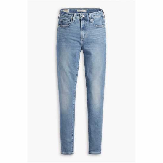 Levis Вталени Дънки 721 High Rise Skinny Jeans  Denim Edit