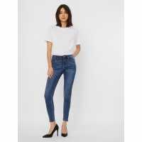 Vero Moda Tilde Midrise Slim Ankle Zip Jeans  