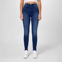 Вталени Дънки Tommy Jeans Sylvia High Rise Super Skinny Jeans Найсвил Среден Блуе 