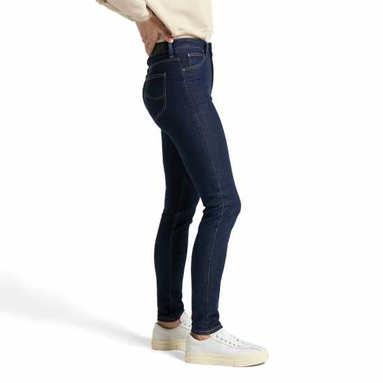 Вталени Дънки Lee Scarlett Skinny Jeans Womens Тонално Стоунуош 