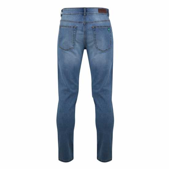 United Colors Of Benetton Straight Leg 5 Pocket Denim Jeans Средно пране Мъжки дънки