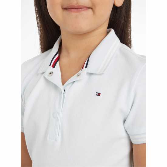 Tommy Hilfiger Essential Short Sleeve Polo Dress Junior  Kids