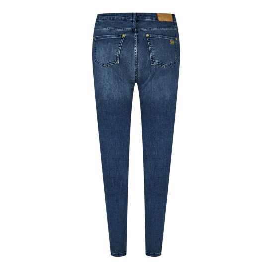 Biba Вталени Дънки Stevie Stretch Skinny Jeans Светло синьо Дамски дънки