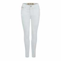 Biba Вталени Дънки Stevie Stretch Skinny Jeans White 