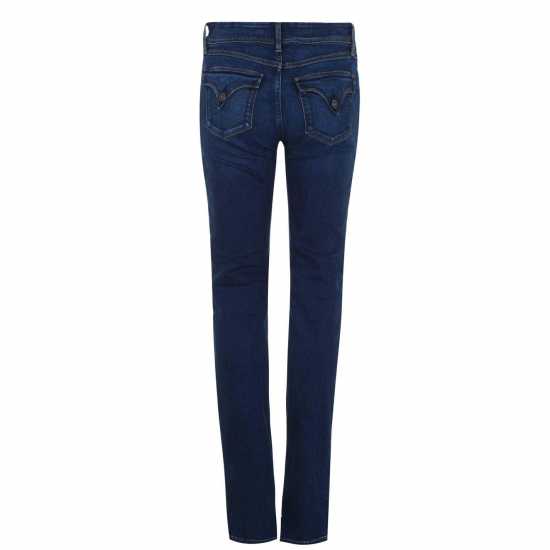 Вталени Дънки Hudson Collin Mid Rise Skinny Jeans  