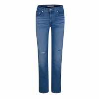 Levis 724 High Rise Straight Jeans Сланчев фиксатор 