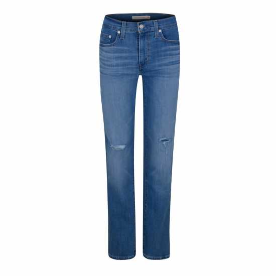 Levis 724 High Rise Straight Jeans Сланчев фиксатор 