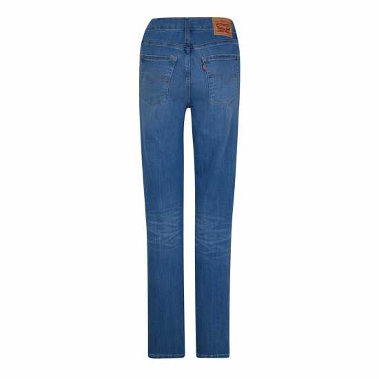 Levis 724 High Rise Straight Jeans Сланчев фиксатор 