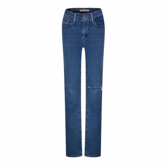 Levis 724 High Rise Straight Jeans Богота Визия 