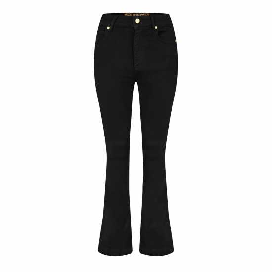 Biba Dolly Flare Jeans Черно Дамски дънки