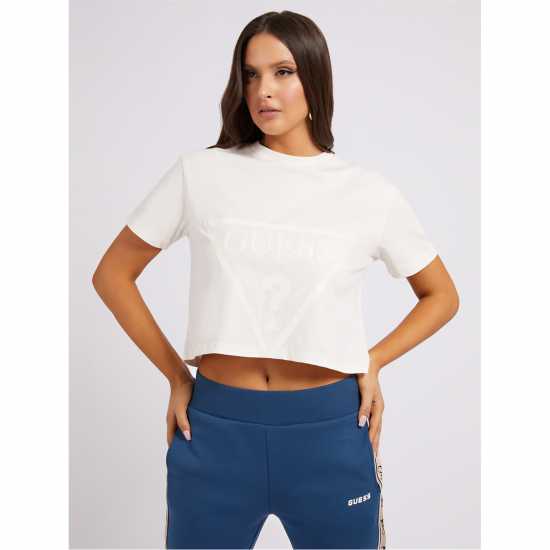 Guess Cropped T-Shirt G6K5 Океан S Womens