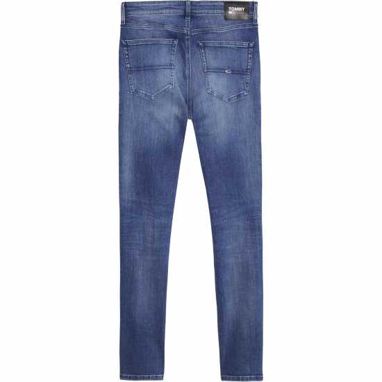 Tommy Jeans Scanton Slim Fit Jeans Якоб Средно син Mens