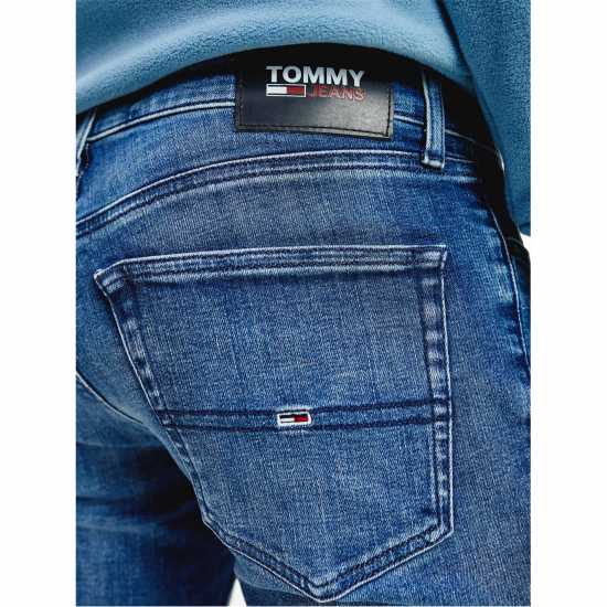 Tommy Jeans Scanton Slim Fit Jeans Якоб Средно син Mens