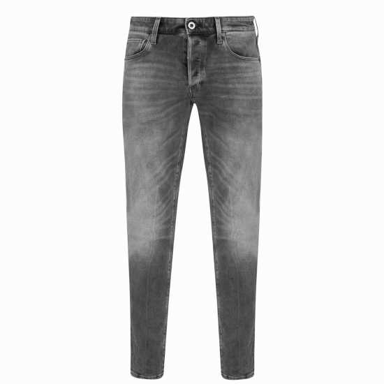 G Star 3301 Regular Tapered Jeans Pitch Black 