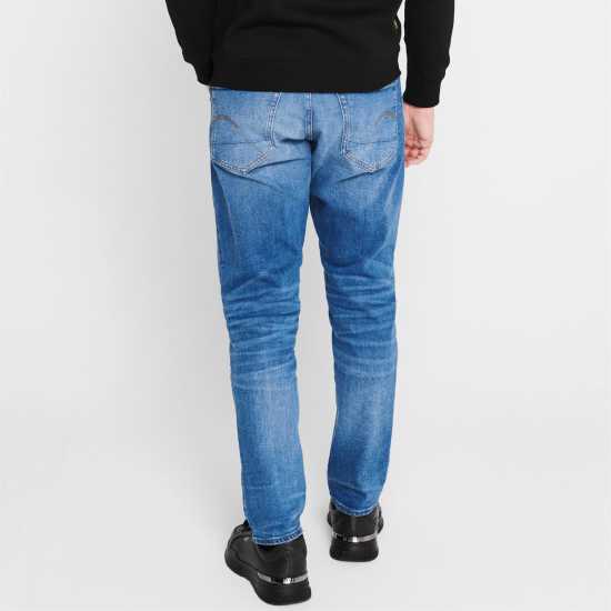 G Star 3301 Regular Tapered Jeans Azure 