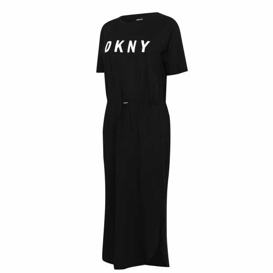 Dkny Средна Рокля Logo Midi Dress  