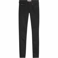 Вталени Дънки Tommy Jeans Sophie Low Rise Skinny Jeans Черно Разтягане 