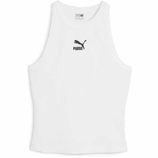 Puma Classics Ribbed Slim Tank Vest Womens  Дамски тениски и фланелки