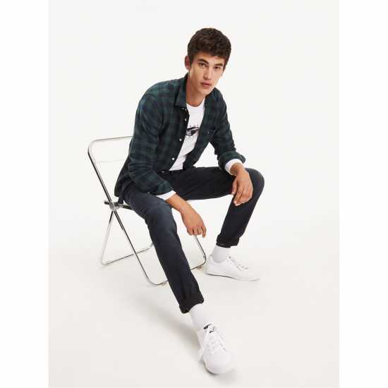 Tommy Jeans Slim Tapered Austin Jeans Камъчен черен Mens