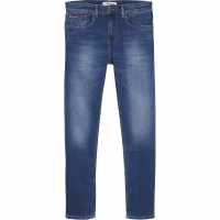 Tommy Jeans Slim Tapered Austin Jeans Уилсън Средно син Mens