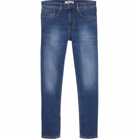 Tommy Jeans Slim Tapered Austin Jeans Уилсън Средно син Mens